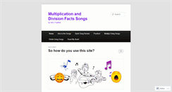 Desktop Screenshot of multiplication-and-division-songs.com